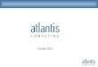 Atlantis overview v5 o ctober 2012