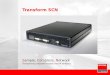 Page 1 Transform SCN Sample, Compress, Network
