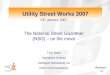 Utility street works 24.1.07