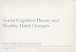 Healthy Habit Changes and Social Cognitive Theory