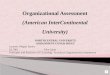 TAYLORMEL7001-8 Organizational Assessment