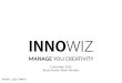 INNOWIZ Creativity tools - presentation for Digital Arts & Entertainment students at Howest University, Belgium