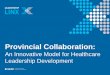 E3 Elisa Chavez - Provincial Collaboration: An Innovative Model for Healthcare Leadership Development