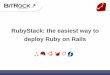 RubyStack: the easiest way to deploy Ruby on Rails