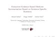Extractive Evidence Based Medicine Summarisation Based on Sentence-Specific Statistics