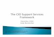 Andy Blumenthal Presents The CIO Support Services Framework (CSSF)