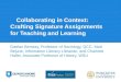 Collaborating in context: Crafting signature assignments for teaching and learning