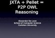 Jxta Owl: Towards P2P OWL Reasoning