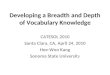 Catesol 2010 vocabulary presentation HW Kang