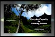 Population:  Carrying Capacity and Limiting Factors in Natural systems