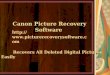Picture Recovery Software:- Retrieves all lost and deleted digital Photos
