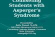 Aspergers counseling