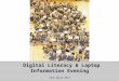 Digital literacy&laptopinformationevening
