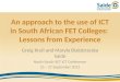 ICT Integration in South African FET Colleges