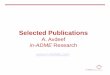 Research Publications in-ADME Research A. Avdeef