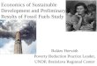 Political Economy of Sustainable Development and Fossil Fuels Study Results