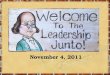 Leadership Huddle -