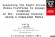 Exploring the Right Social Media Platforms to Engage Students in the Learning Process: using a Knowledge Model