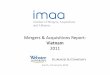 Mergers & acquisitions report vietnam 2011