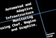 Automated and Adaptive Infrastructure Monitoring using Chef, Nagios and Graphite