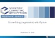 Scientific Computing with Python Webinar 9/18/2009:Curve Fitting