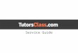 Tutorsclass guide for tutors
