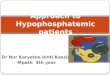 Approach to hypophosphatemia atee new