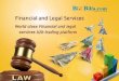 World class Financial and legal services b2b trading platform