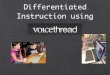 OC CUE differentiate/voicethread