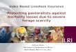 Protecting pastoralists against mortality losses due to severe forage scarcity