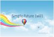 Simple future (will)