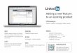 User Experience Desing - LinkedIn groups feature