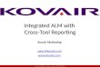 Integrated ALM with Cross Tool Reporting