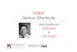 Free Genius Shortcuts Bert Verdonck