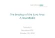 The Breakup of the Euro - Roundtable