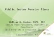 Public Sector Pension Plans