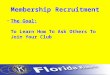 Kiwanis New Membership Recruitment