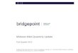 Bridgepoint Midwest M&A Quarterly Update Q1-12