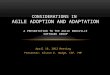 2012 04 18 Knoxville Agile Adoption&Adaptation
