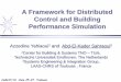 A framework for distributed control and building performance simulation