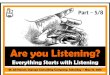 Listening skills 05 / 08