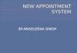 New appointment system