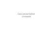 Case presentation Urosepsis