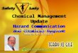 2013 academy   chemical managemenet - march 13
