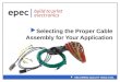 Selecting the Proper Cable Assembly for Your Application Webinar