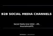 B2B Social Media Strategy SocialintelATL November 13, 2012