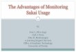 Jose silva lugo - advantages of monitoring sakai usage