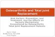 Osteoarthritis and total joint replacement.ppt (1)