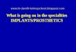Implants And Prosthetics