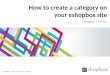 How to create a category on your eshopbox site